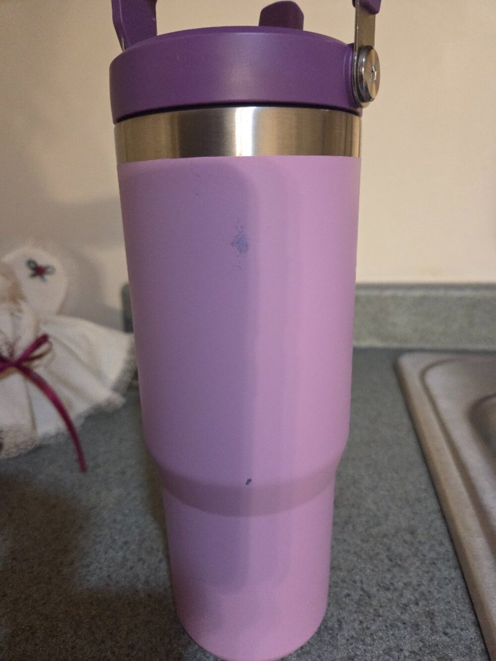Lilac 30 oz Stanley Flip Straw Tumbler - Picture 7 of 7